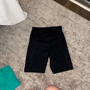 Girlfriend Collective Black Bike Shorts